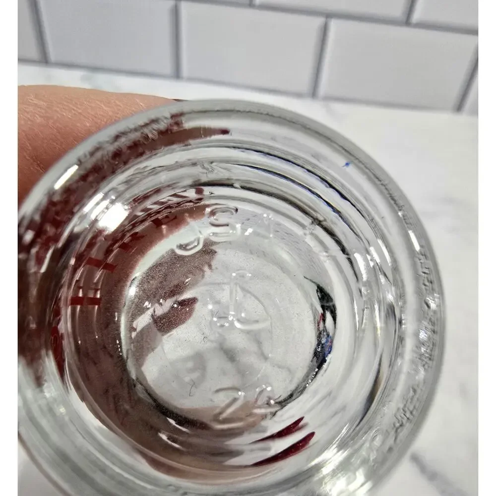Jack Daniel’s Tennessee Fire Shot Glass – Libbey USA – Red – Collectible